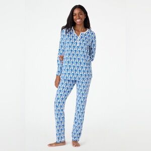 Roller Rabbit Women’s Monkey pajama set New!!! Size XL